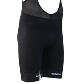 Back view of Nitro Gel Padded Cycling Bib Shorts with mesh straps